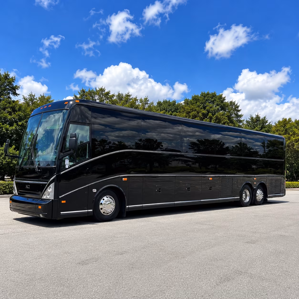 buses for coachella valley firebirds games at acrisure arena