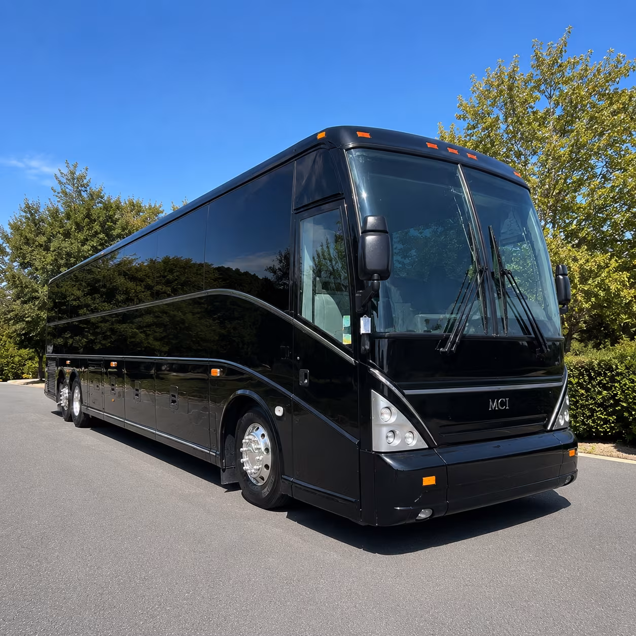 indio charter bus rental fleet