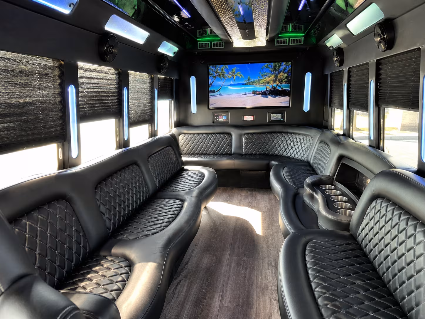 indio quinceanera sweet 16 party bus rental