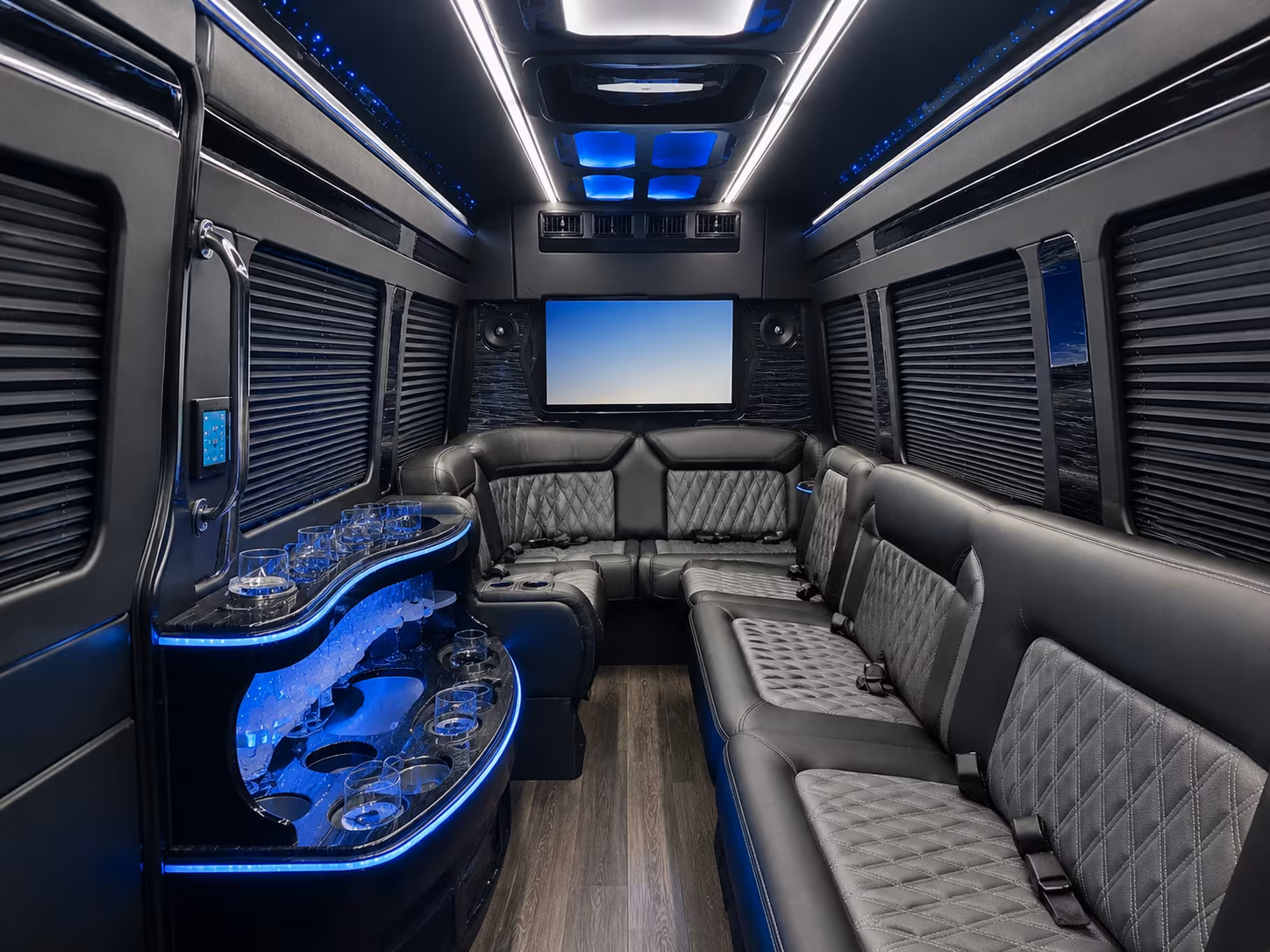 wine and private event transportation at empire polo club